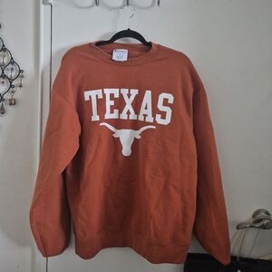 Champion Texas Orange Crewneck Sweater